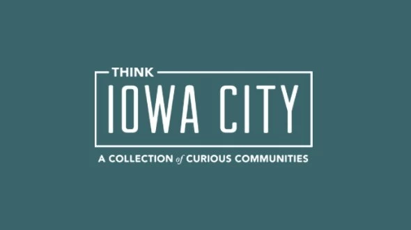 Think Iowa City coralville a collection of curious communities logo listing no image updated