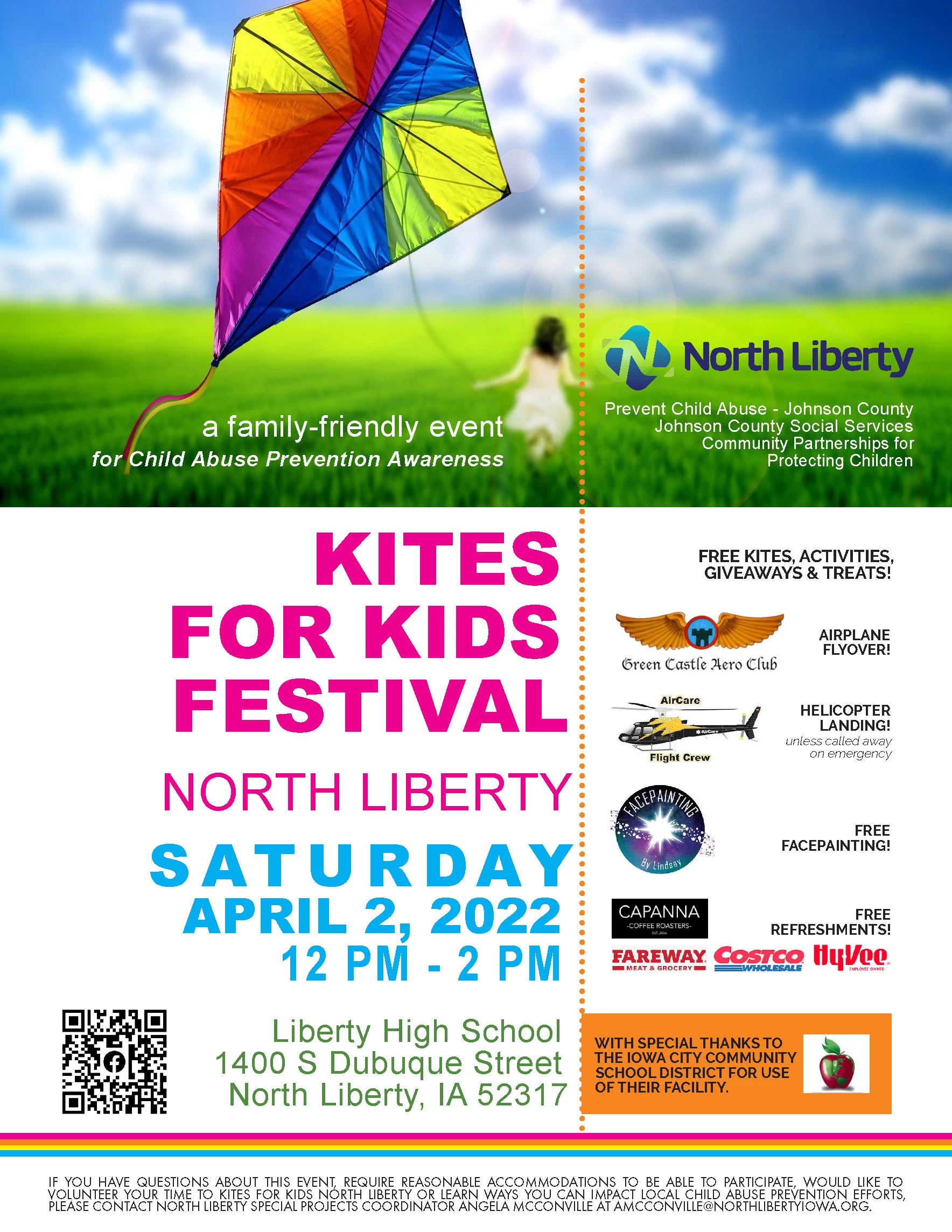 Kites for Kids Festival – North Liberty