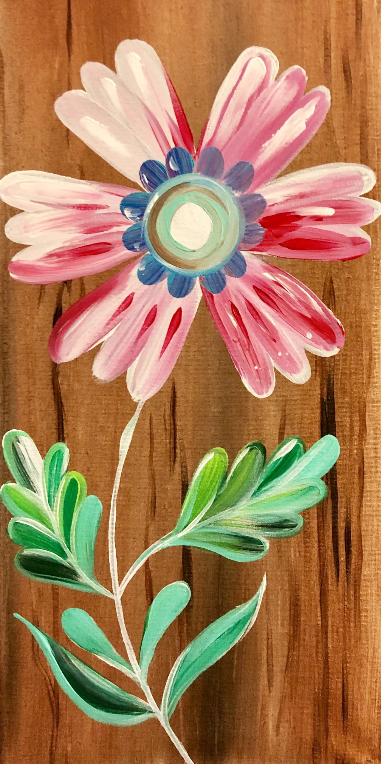 Acrylic Dot Painting Class: Flower - Think Iowa City