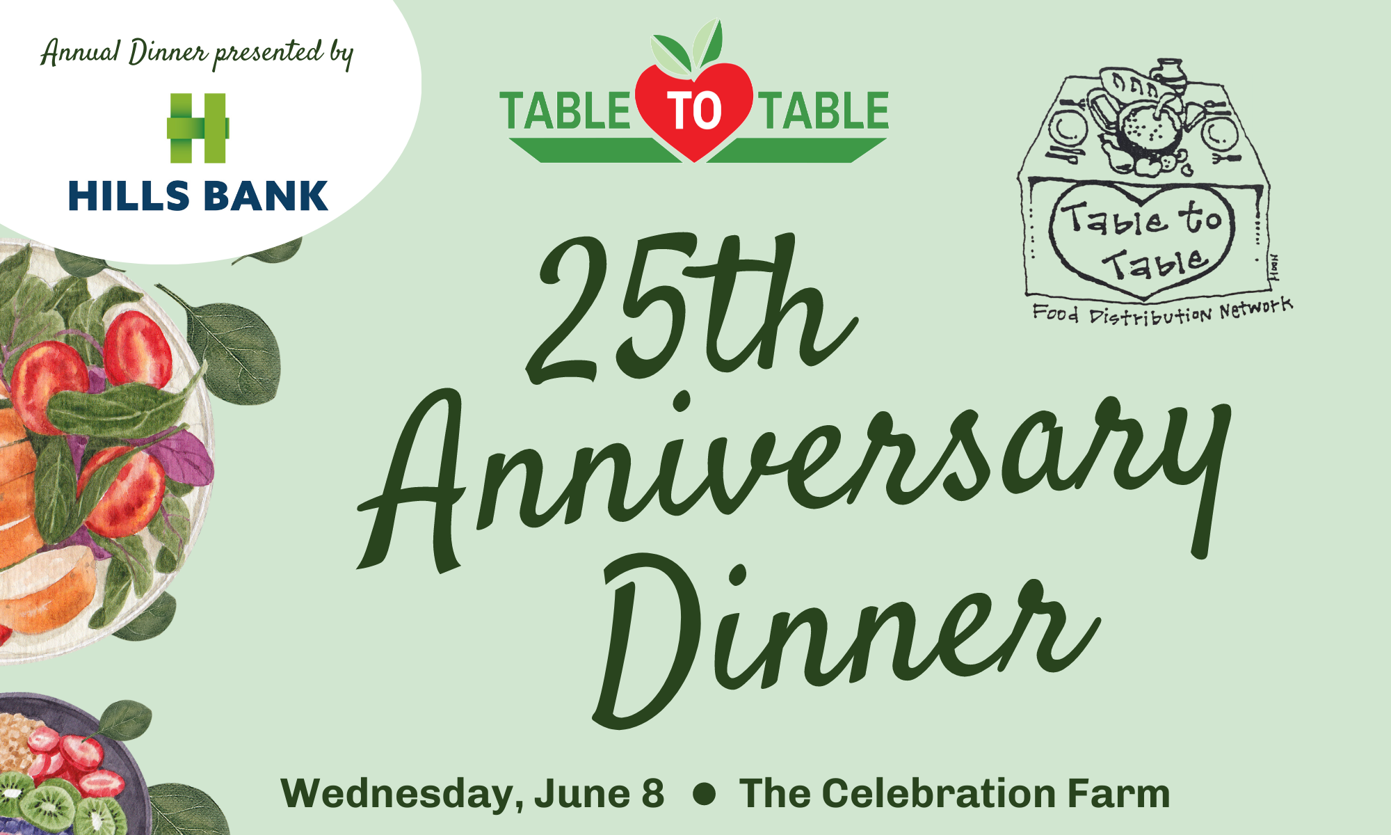 Table to Table 25th Anniversary Dinner