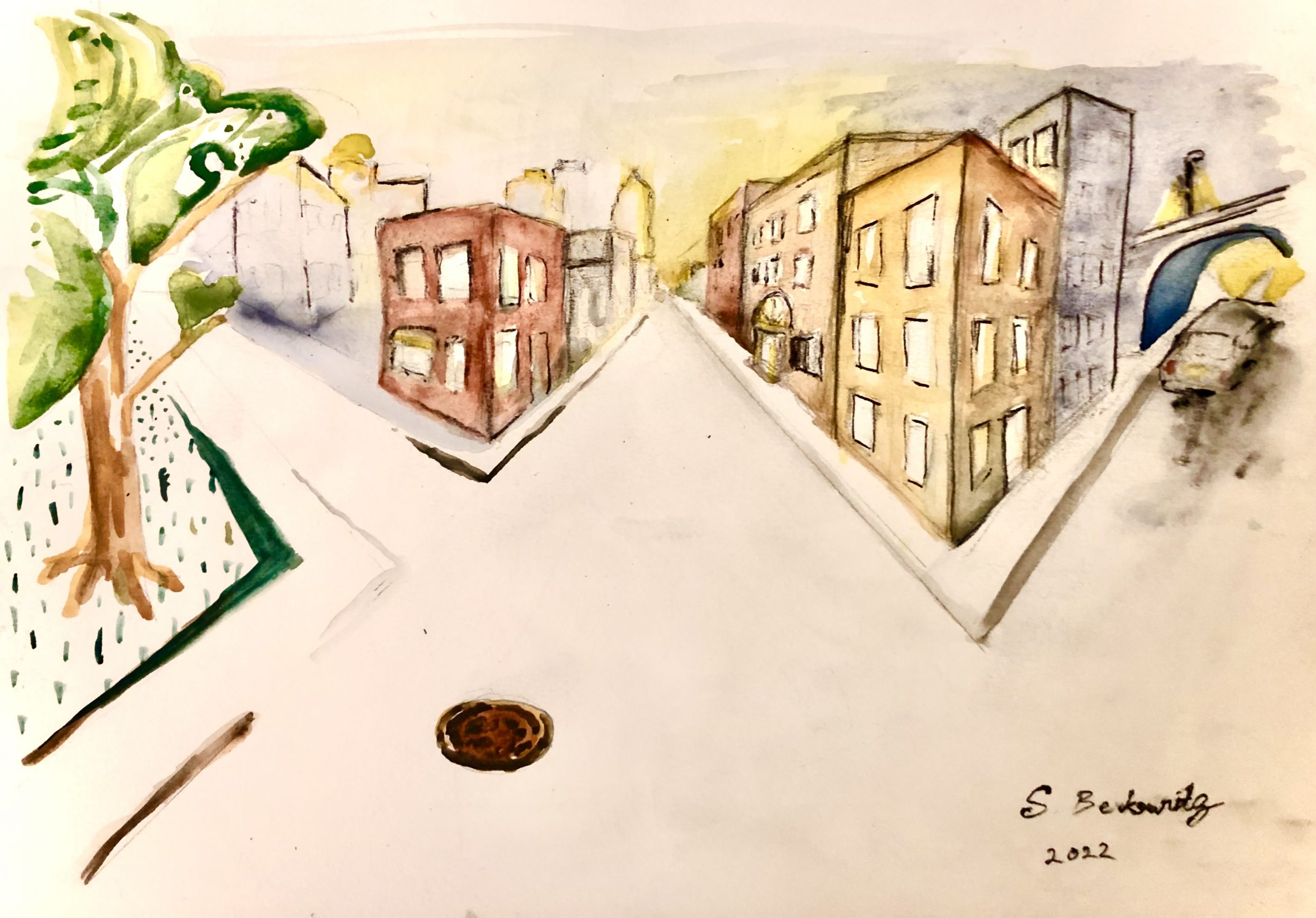 Watercolor Class: Cityscapes