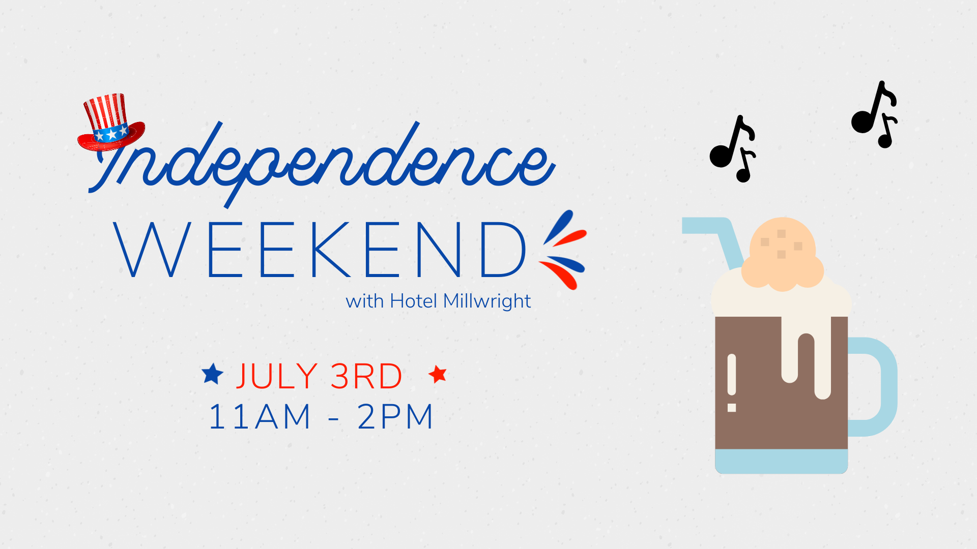 Independence Weekend with Hotel Millwright