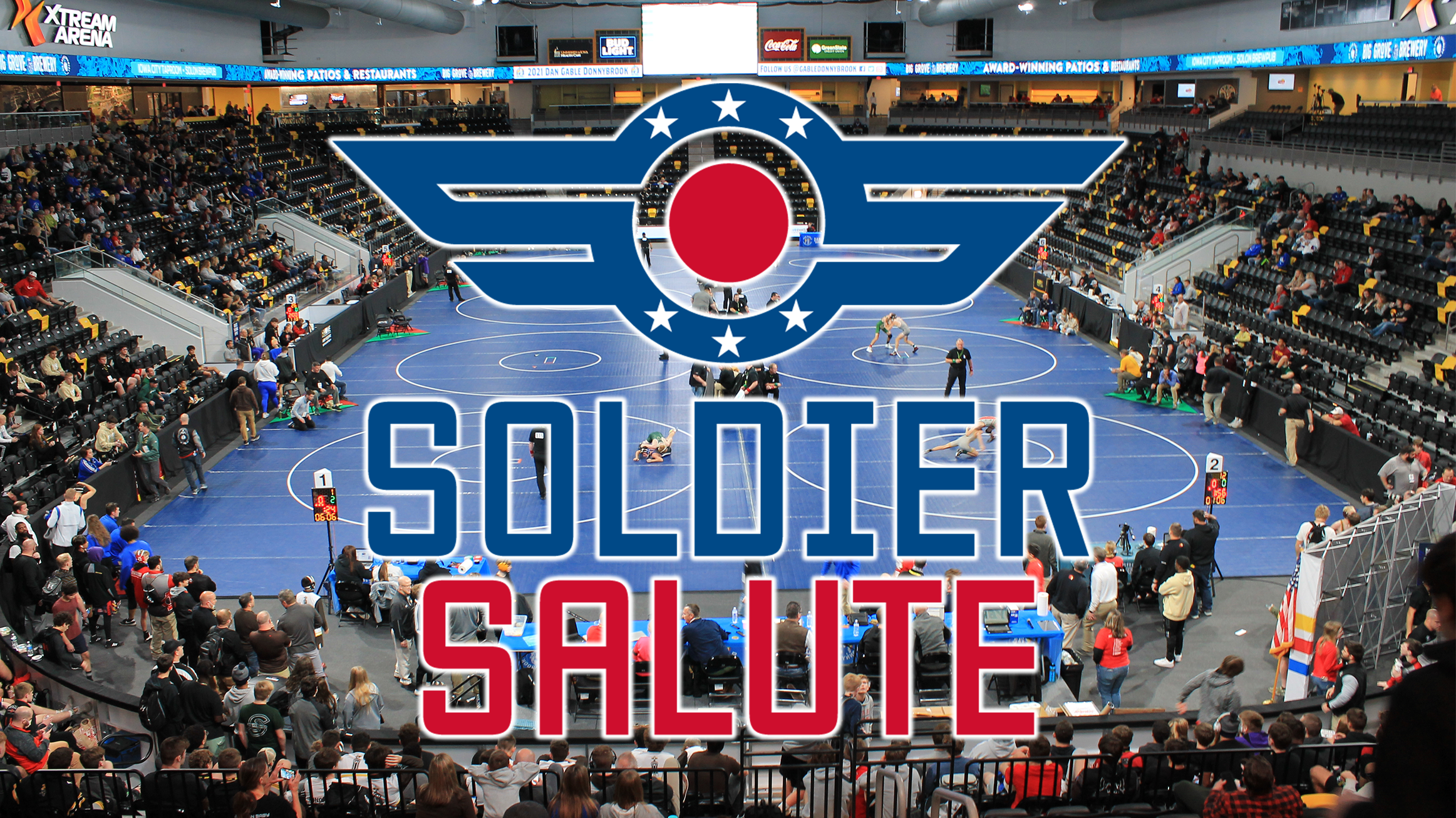 Soldier Salute background
