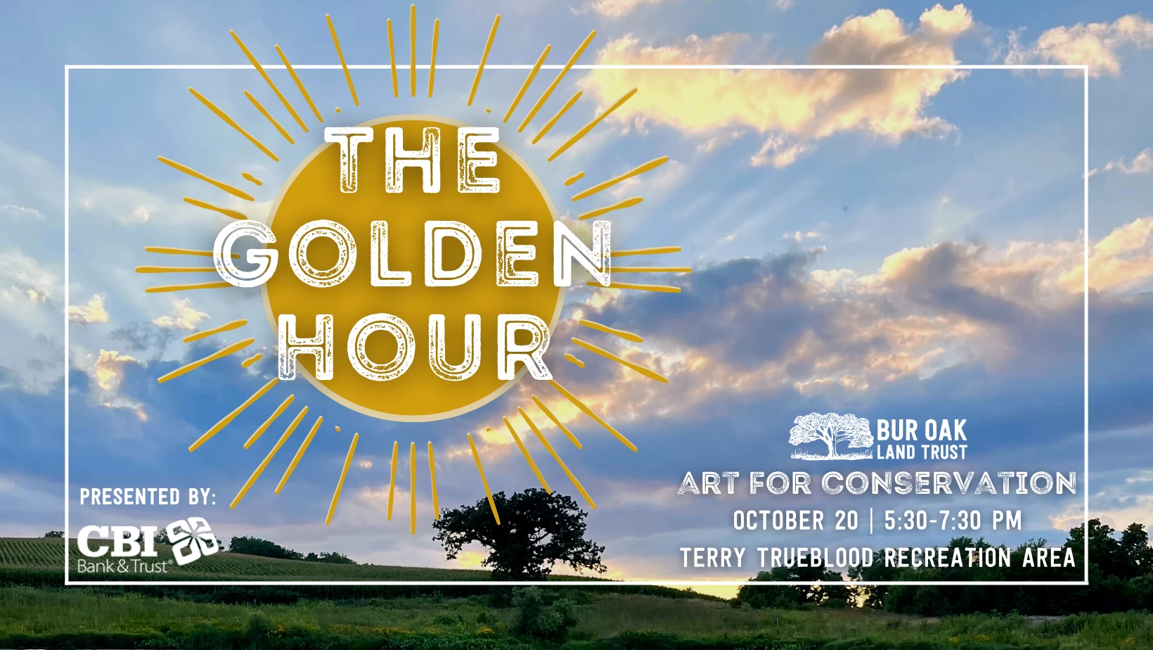 Bur Oak Land Trust Golden Hour Photo Fundraiser