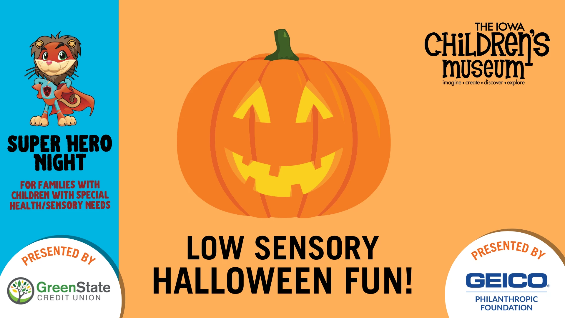 Low-Sensory Halloween - Think Iowa City