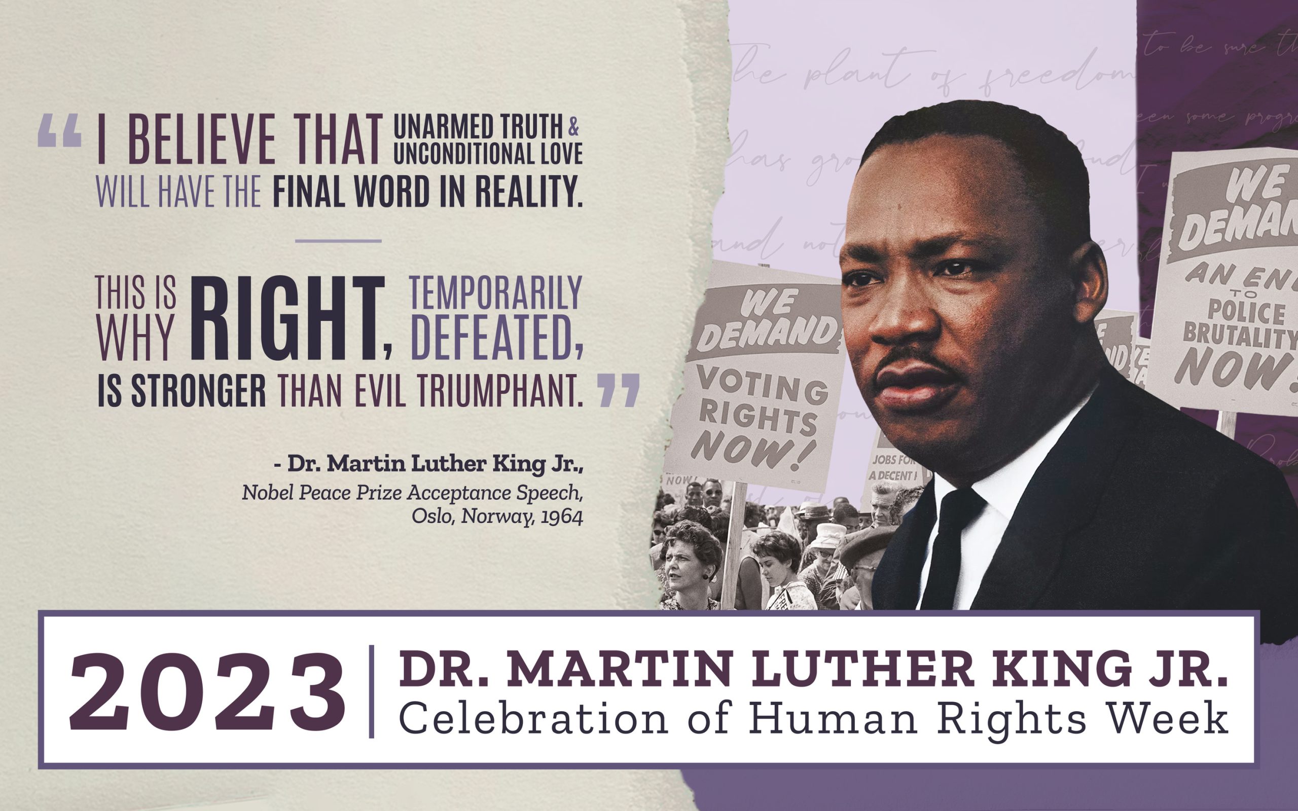 Observe MLK Day in the Iowa City Area
