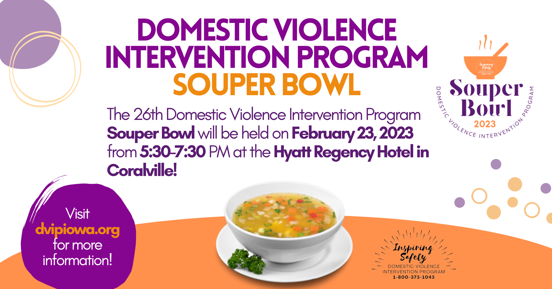 Domestic Violence Intervention Program Souper Bowl