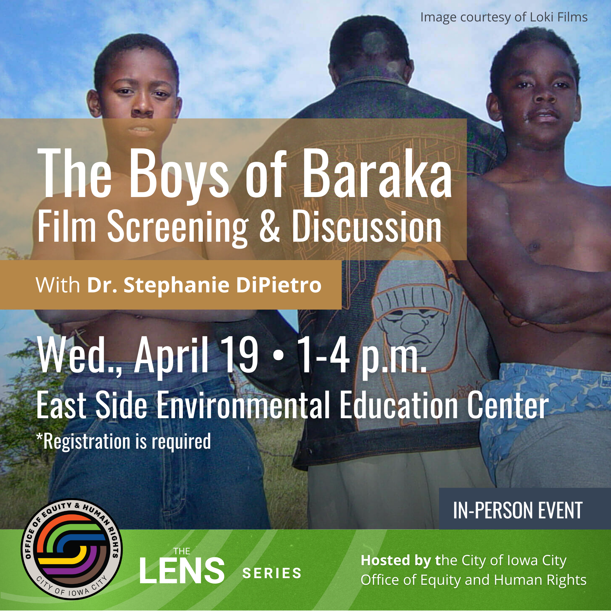 The Boys of Baraka with Commentary and Discussion by Dr. Stephanie Dipietro