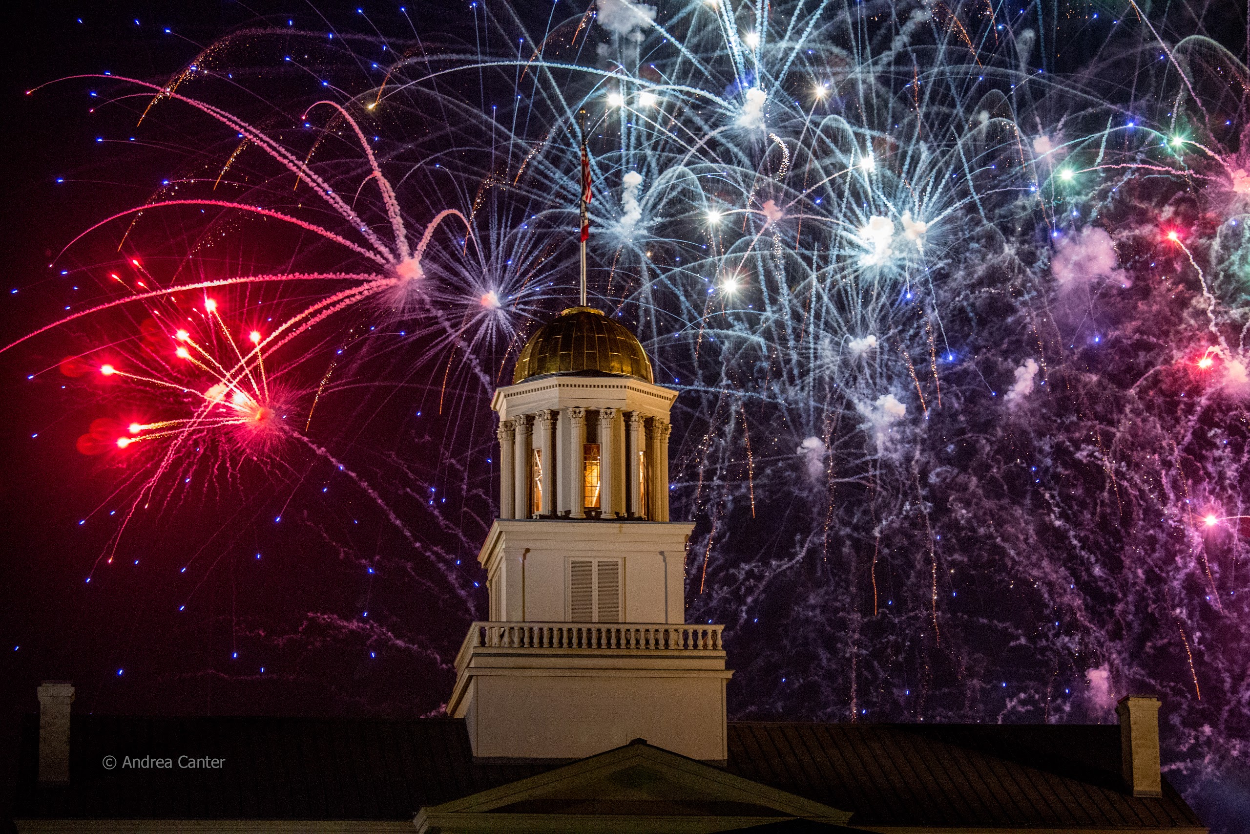 IC Fireworks.Andrea Canter