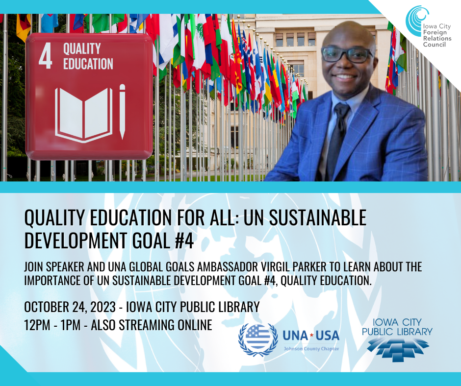 Quality Education for All: UN Sustainable Development Goal #4