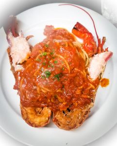 Baroncini Ristorante Italiano Lobster Pasta Meal