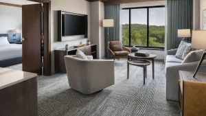 1 Bedroom Suite at the Hyatt Regency Coralville Hotel & Conference Center