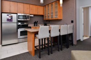 2 Bedroom 2 Room Suite at the Residence Inn by Marriot in Coralville, Iowa