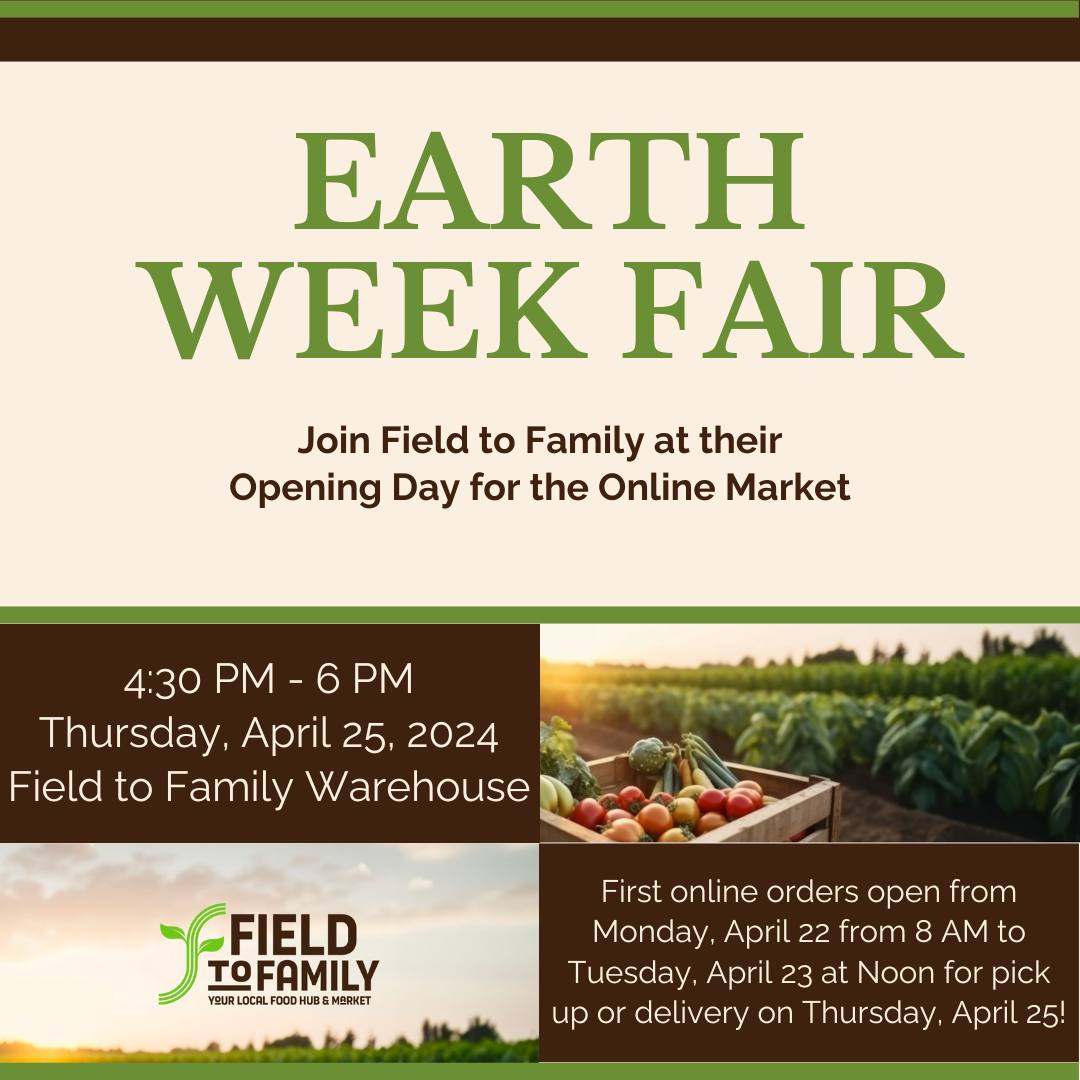 Earth week fair + Online Market Kick-Off