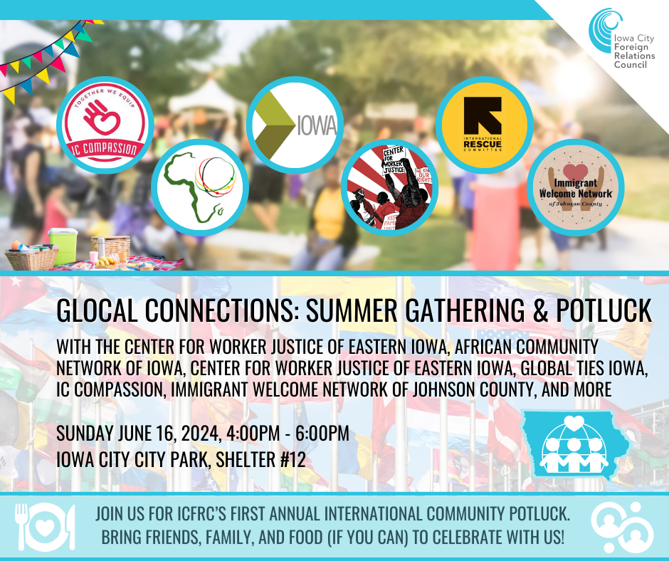 GLOCAL CONNECTIONS: SUMMER GATHERING & POTLUCK