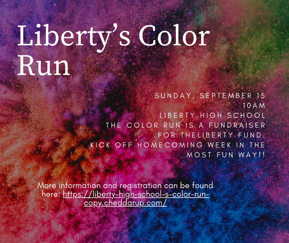 Liberty High School Color Run