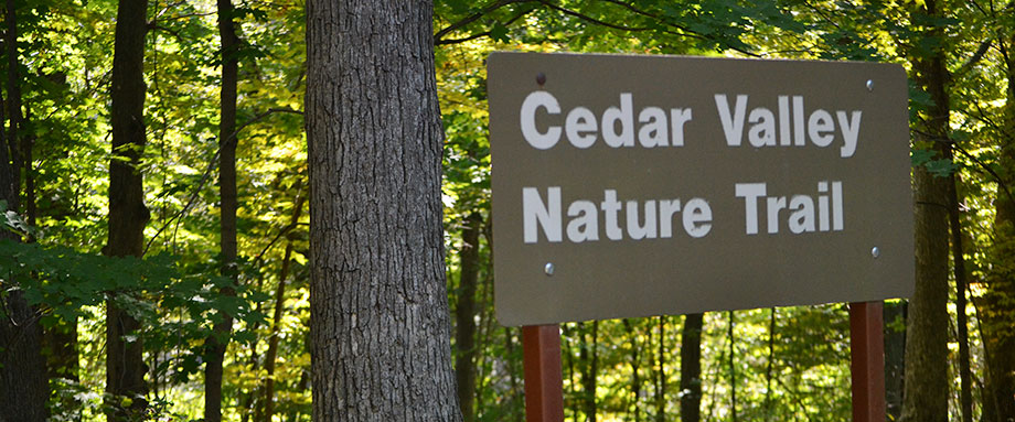 TIC Cedar Valley Nature Trail