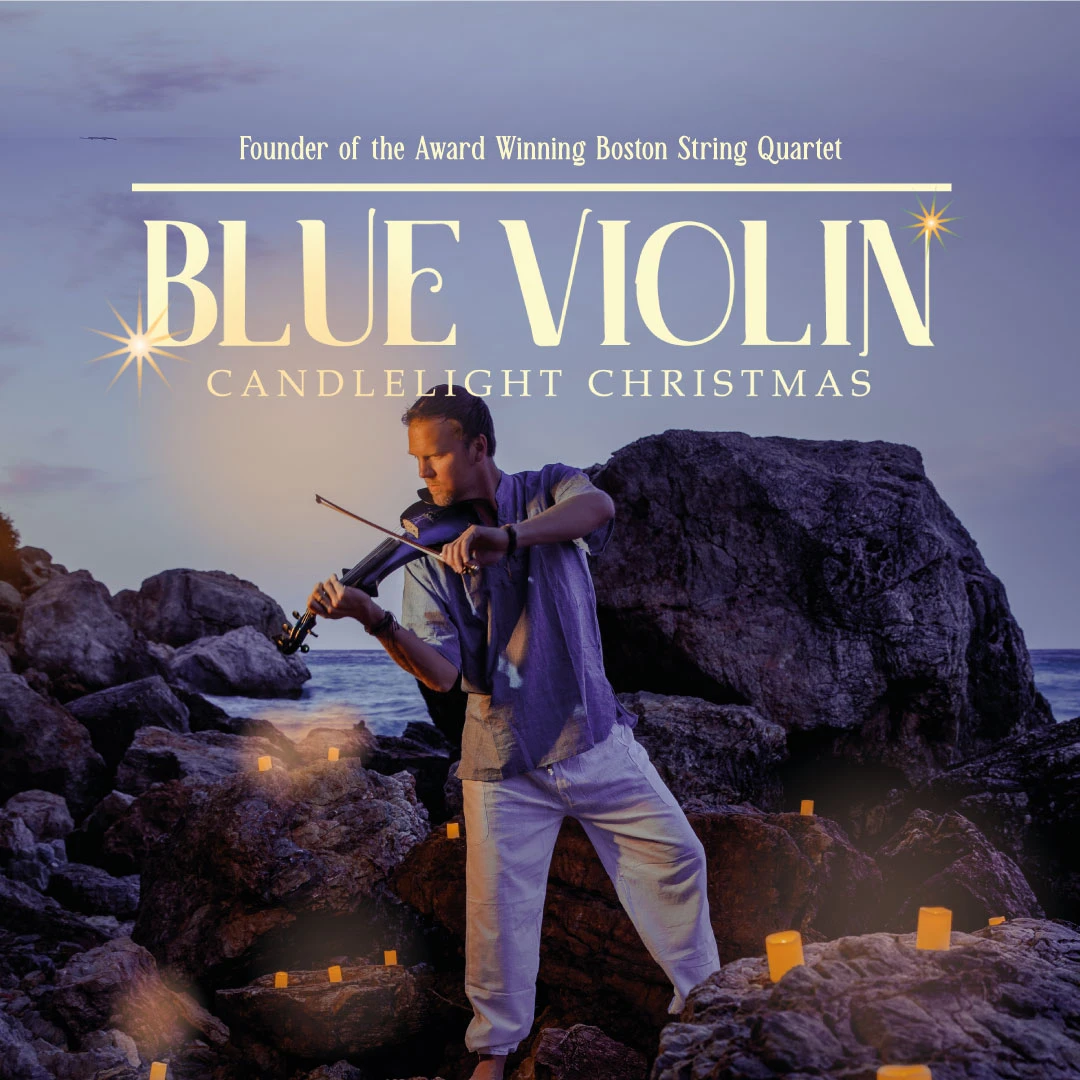 Blue Violin Candlelight Christmas