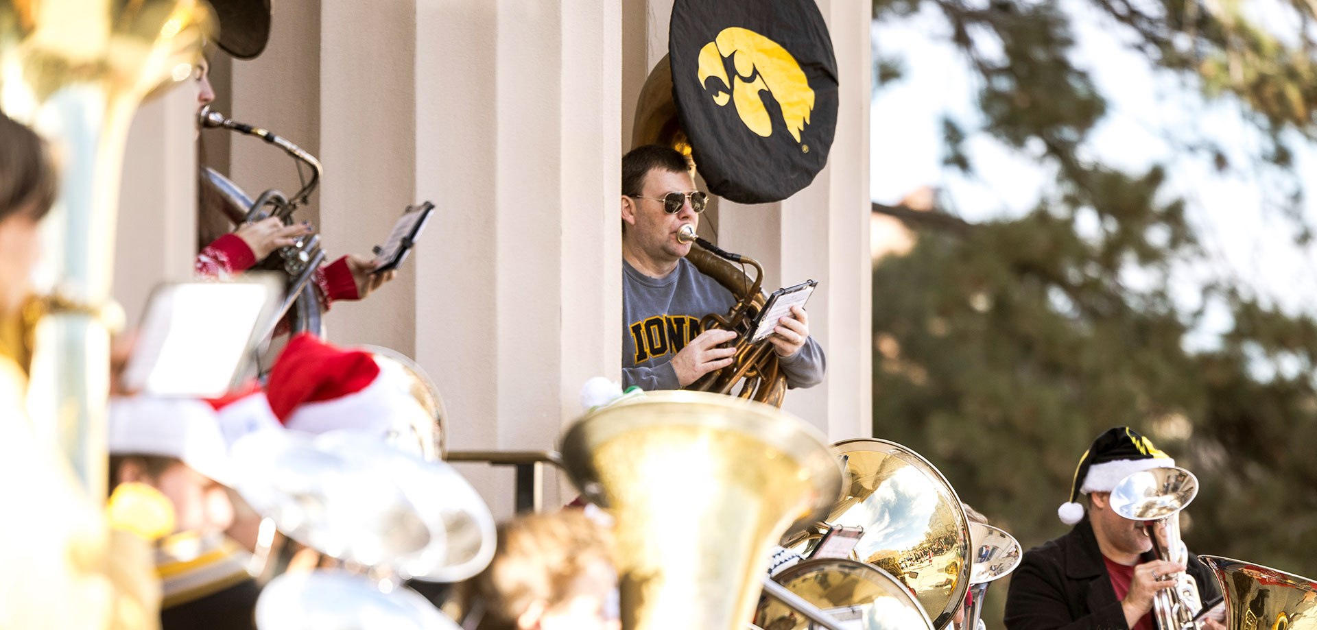 Think Iowa City Holiday Tubas